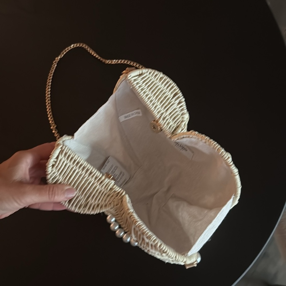 Haute Hippie wicker pearl shell bag - Picture 5 of 6